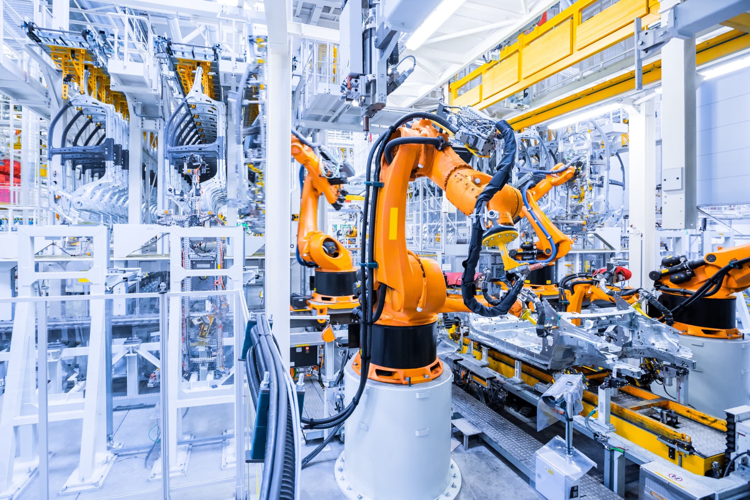 Industrial manufacturing floor